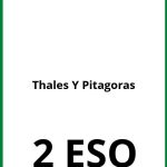 Ejercicios Thales Y Pitagoras 2 ESO PDF