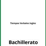 Ejercicios Tiempos Verbales Ingles Bachillerato PDF