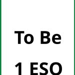 Ejercicios To Be 1 ESO PDF