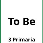Ejercicios To Be 3 Primaria PDF