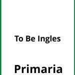 Ejercicios To Be Ingles Primaria PDF