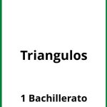 Ejercicios Triangulos 1 Bachillerato PDF