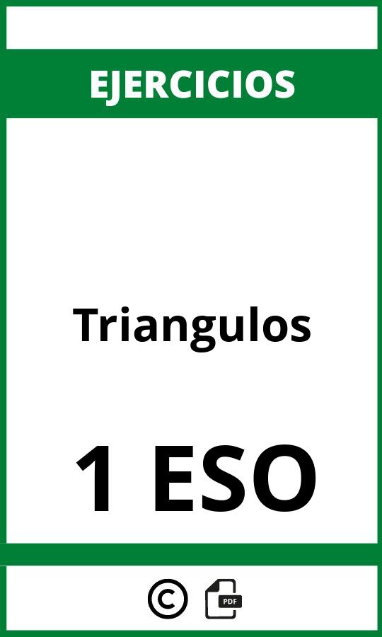 Ejercicios Triangulos 1 ESO PDF