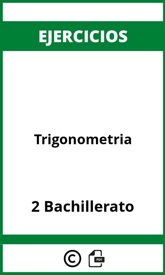Ejercicios Trigonometria 2 Bachillerato PDF