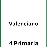 Ejercicios Valenciano 4 Primaria PDF