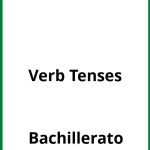 Ejercicios Verb Tenses Bachillerato PDF