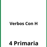 Ejercicios Verbos Con H 4 Primaria PDF