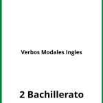 Ejercicios Verbos Modales Ingles 2 Bachillerato PDF