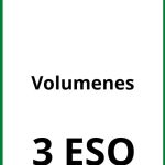 Ejercicios Volumenes 3 ESO PDF
