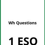 Ejercicios Wh Questions 1 ESO PDF