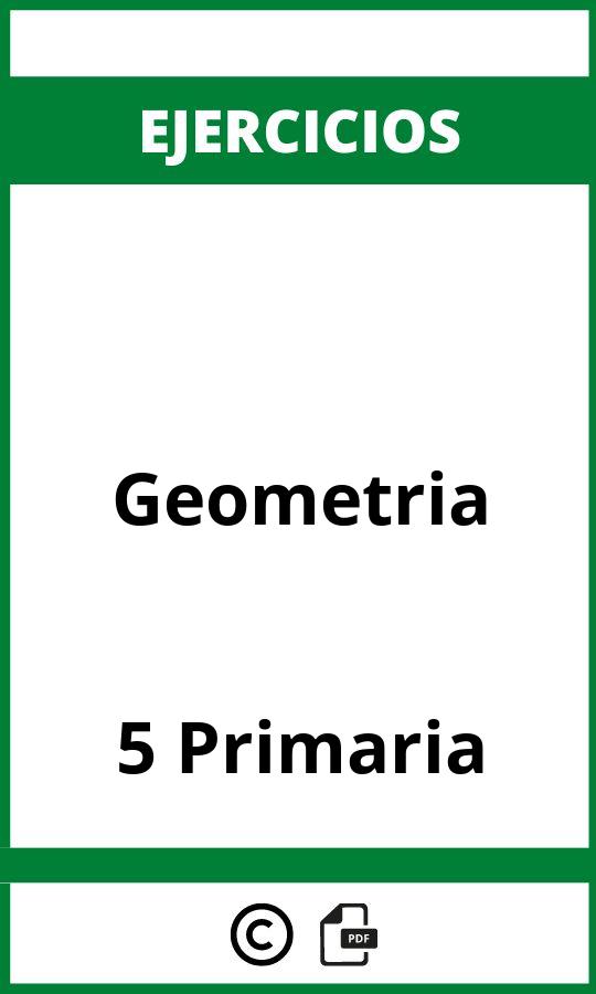 Geometria 5 Primaria Ejercicios PDF