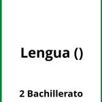 Lengua 2 Bachillerato (Ejercicios  PDF)