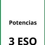 PDF Ejercicios De Potencias 3 ESO