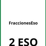 PDF Ejercicios Fracciones 2 ESO