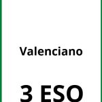 PDF Ejercicios Valenciano 3 ESO