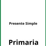 Presente Simple Ejercicios PDF Primaria