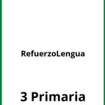 Refuerzo Ejercicios Lengua 3 Primaria PDF