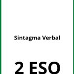 Sintagma Verbal Ejercicios  2 ESO PDF