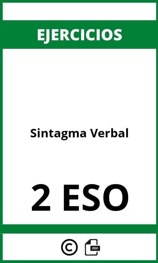 Sintagma Verbal Ejercicios  2 ESO PDF