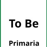 To Be Ejercicios Primaria PDF